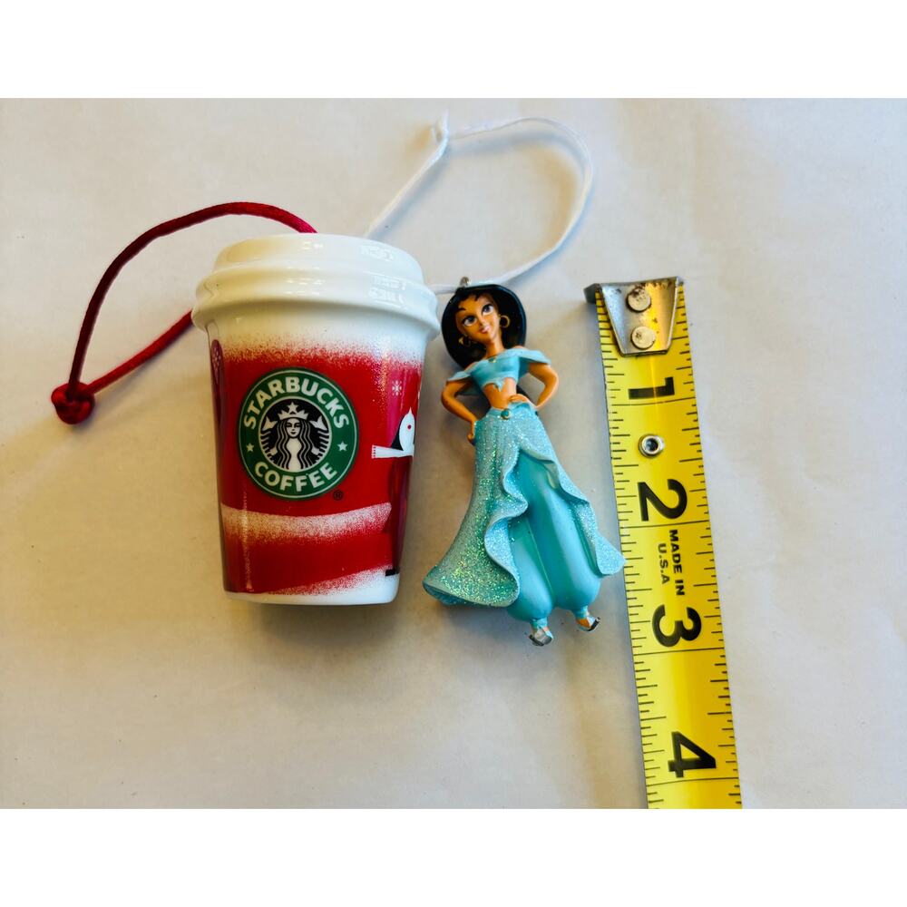 Lot of 7 Asst Christmas Ornaments Pixar Toy Story Starbucks Disney Elf Minions - Picture 4 of 6